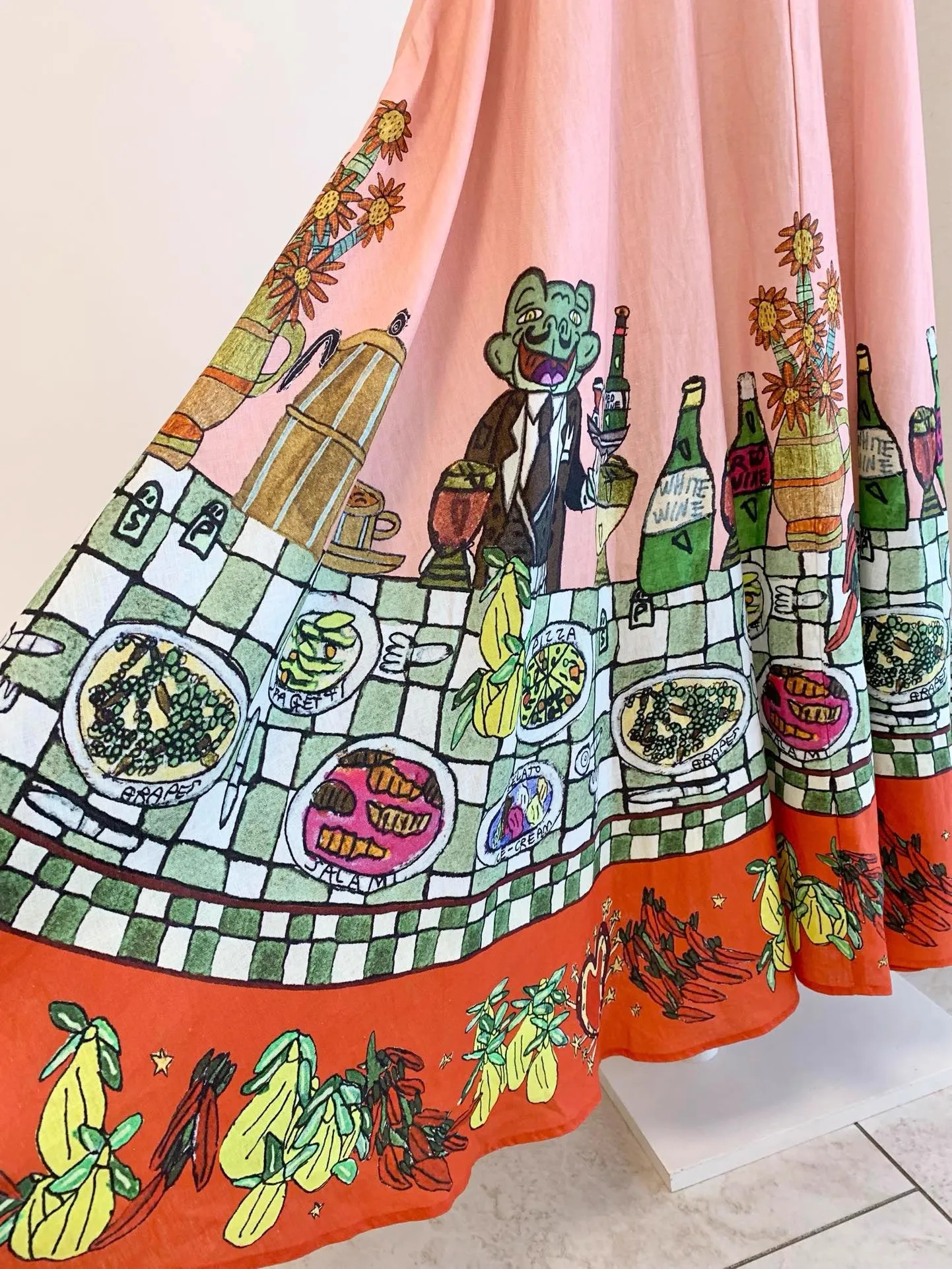 Boheemse dames zomer 2025, off-shoulder lange jurk, hoogwaardige mode, roze bloemenprint, strandvakantie, feestjurk