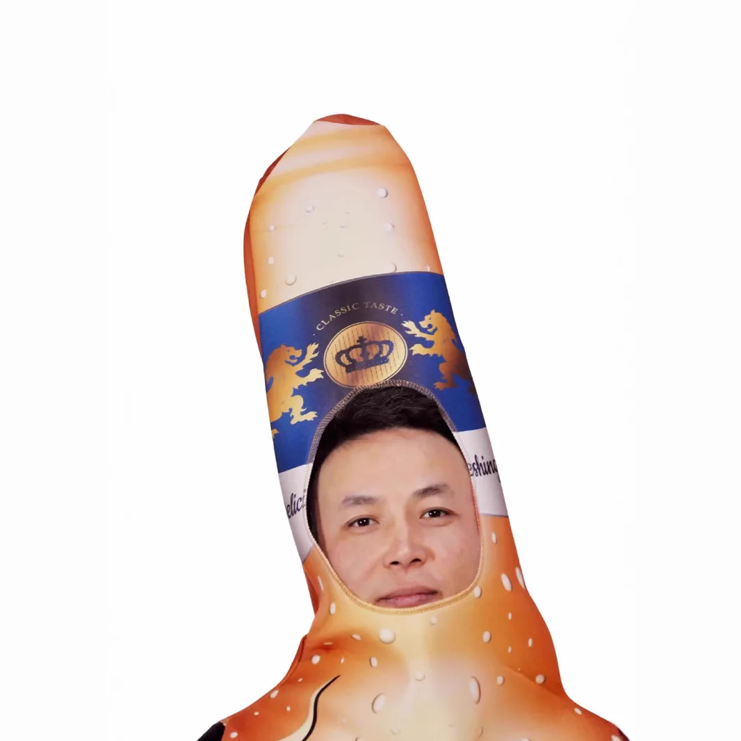 Halloween Bierfleskostuum Nieuw Sto Beschikbaar voor Festival P Etnische podiumkleding voor dames Polyester Lente 2023