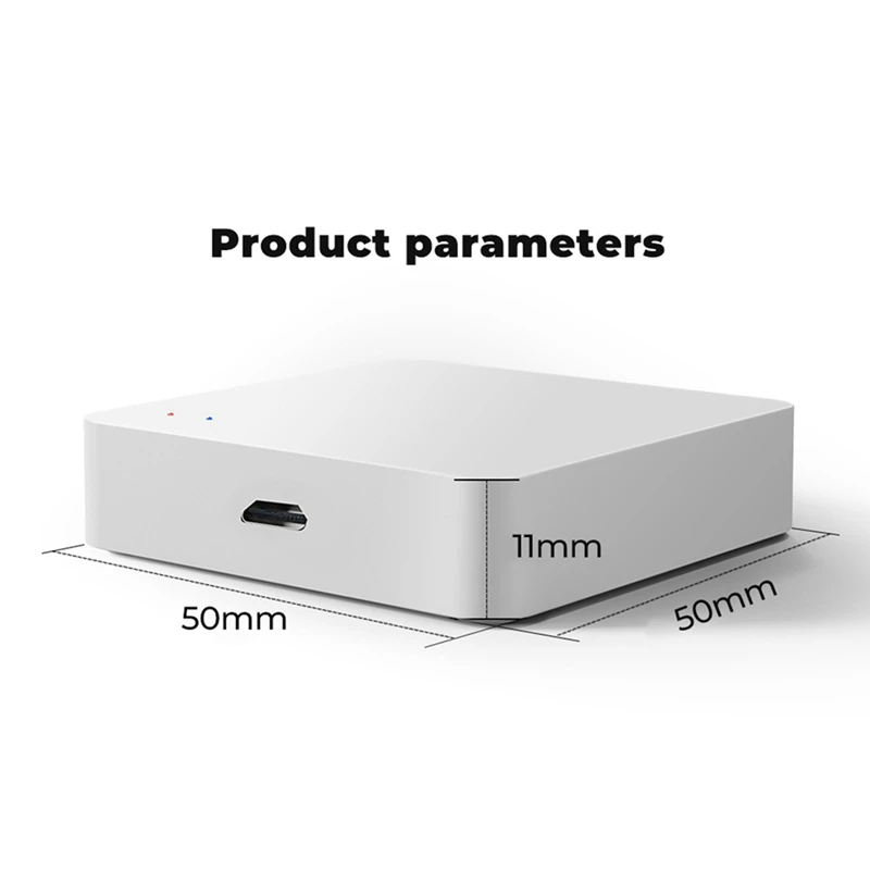 Gateway sem fio Zigbee Bluetooth Mesh Hub, ponte App Control, casa para Smart Home, Linkage