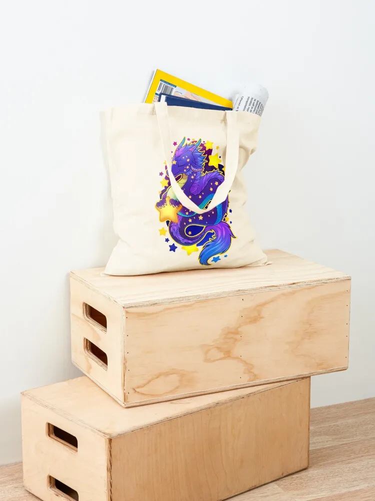 حقيبة سليبي جالاكسي دراجون توت، حقائب تسوق، حقيبة يد، حقائب قماش، حقيبة كبيرة #4