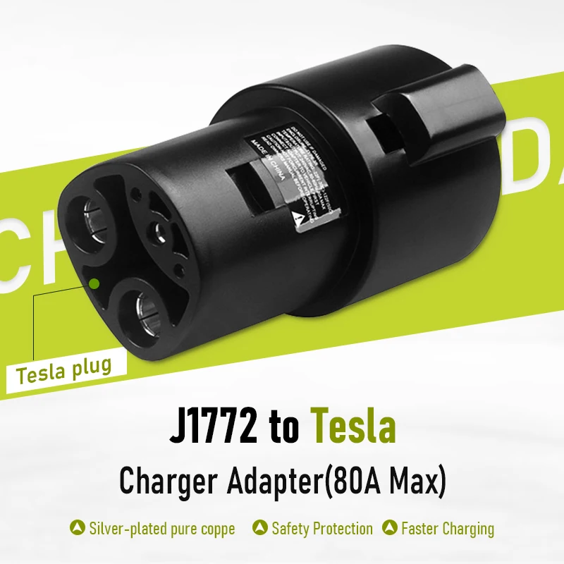 

Electric Vehicle Adapter Charging Type1 J1772 For Tesla Model X Y 3 S For EV Charger Connector Conversion Gun Socket
