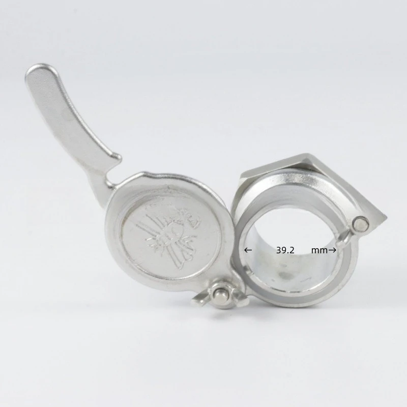 Stainless Steel Portable Honey Export Honey Vibration Tool Flow Bucket Bee Pattern Honey Collection Faucet Gate Valve