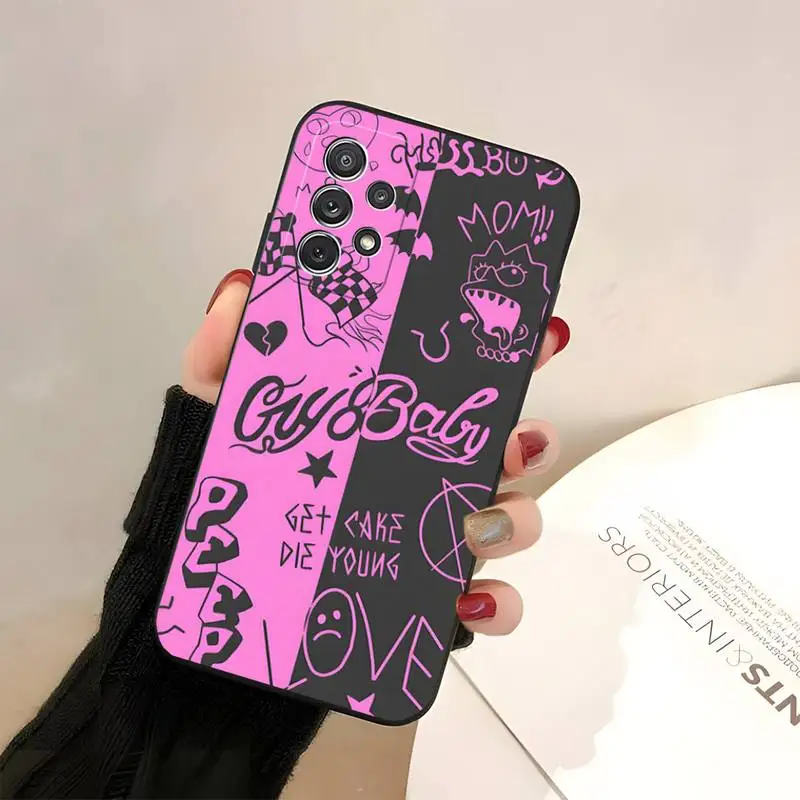 Lil Peep Tattoos Phone Case For Samsung A54 A52 A31 A22 A30 A21 A40 A42 51 A50 A32 A53 A70 A71 A73 72 A80 A34 A14 Cover