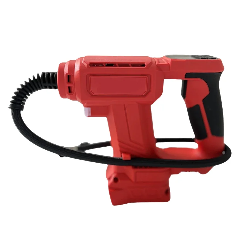 Fit Milwaukee Cordless Air Pump Portable Car Tire Inflator Air Compressor With Digital Display Inflatable Pump For 18V Bettery