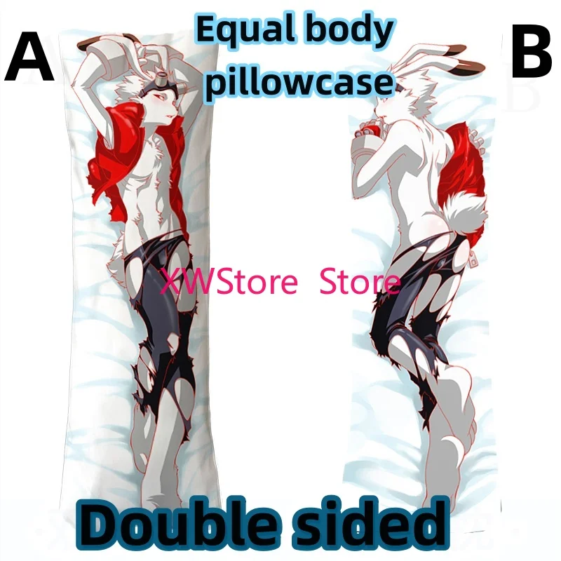 

Dakimakura Anime Pillow Cover Loona Christmas Double Sided Print 2Way Cushion Bedding Festival Gifts Gifts