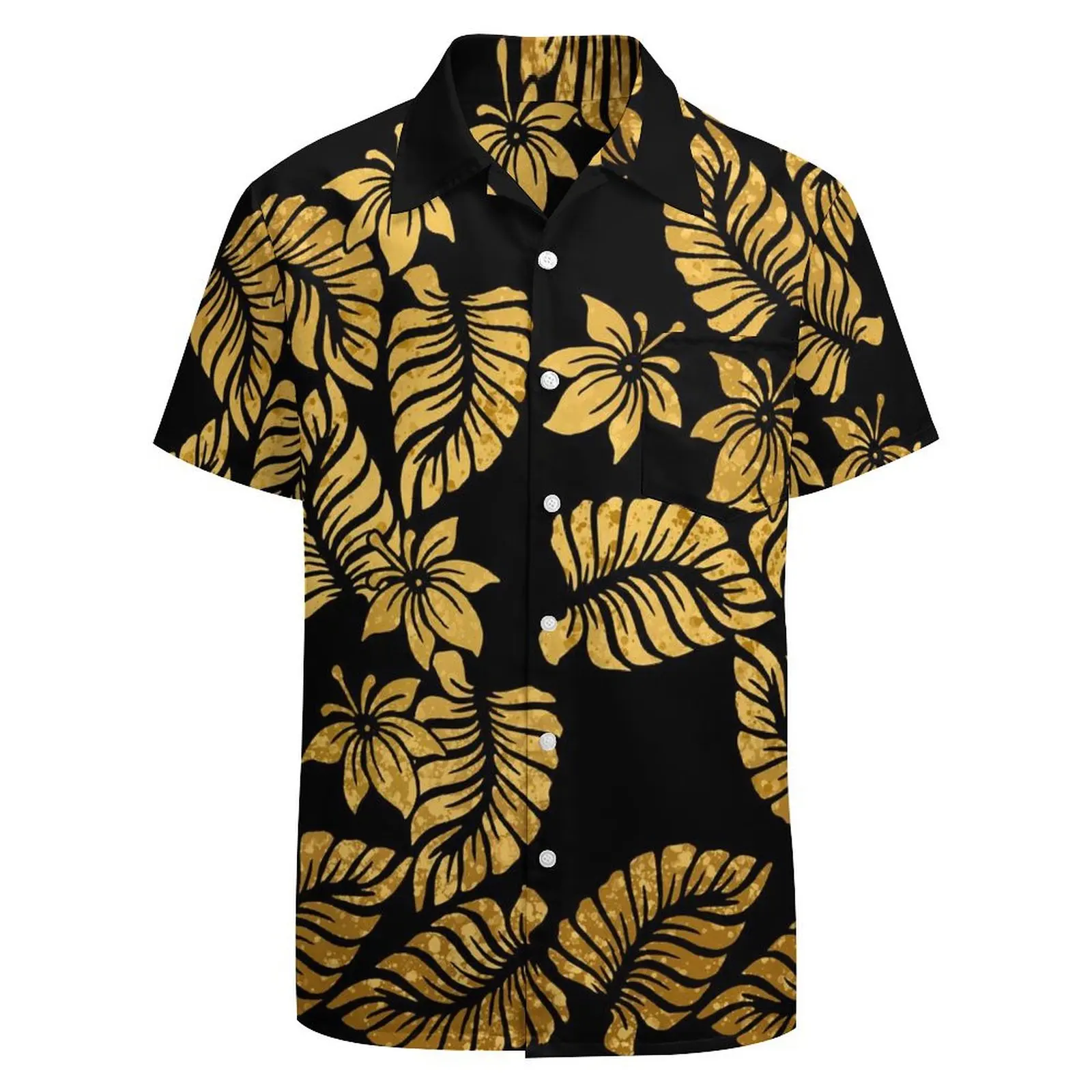 

2024 New Shirt Pacific Islands Custom Men'S Clothing Polynesian Shirt Summer Short Sleeve High Quality Banquet Wear