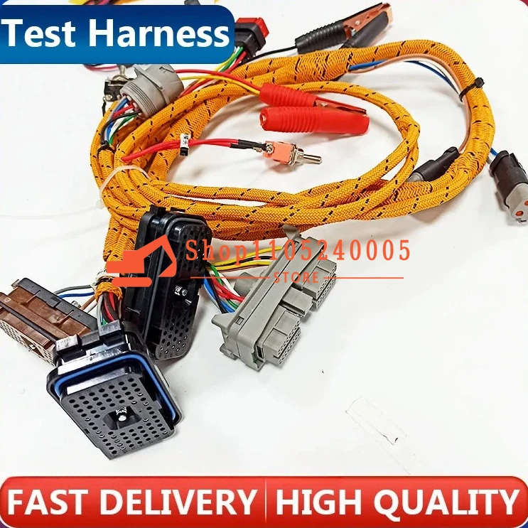 C6.4 C6.6 C7 C-9 C13 C15 Comprehensive Test Wiring Harness Diagnostic Cable for E320C E320D 3126B Detection Harness