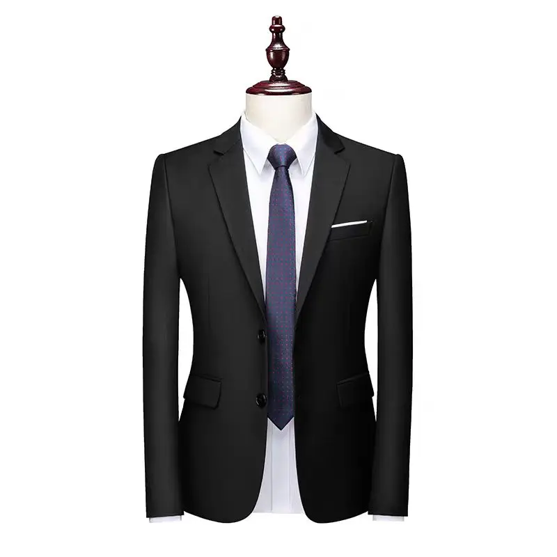 Y143Primavera e autunno abiti da uomo stile coreano slim business casual sposo matrimonio piccolo abito singolo giacca intervista top