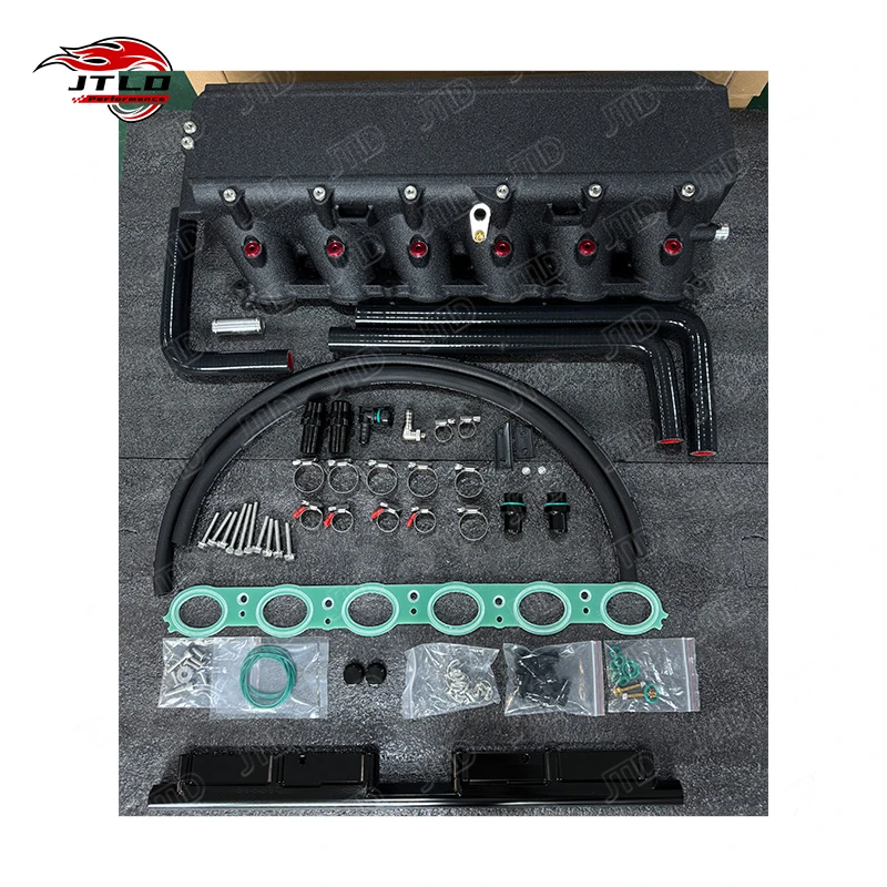 JTLD Performance Aluminium Upgraded air Cooled Intake Manifold for BMW M440i Mild Hybrid CNC Thick Core Direct Replacement