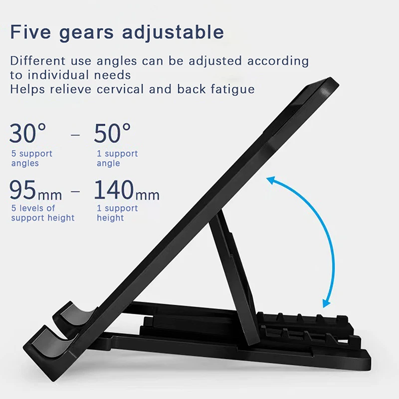 Universal Portable Adjustable Notebook Tablet Holder Laptop Stand Foldable Computer Bracket