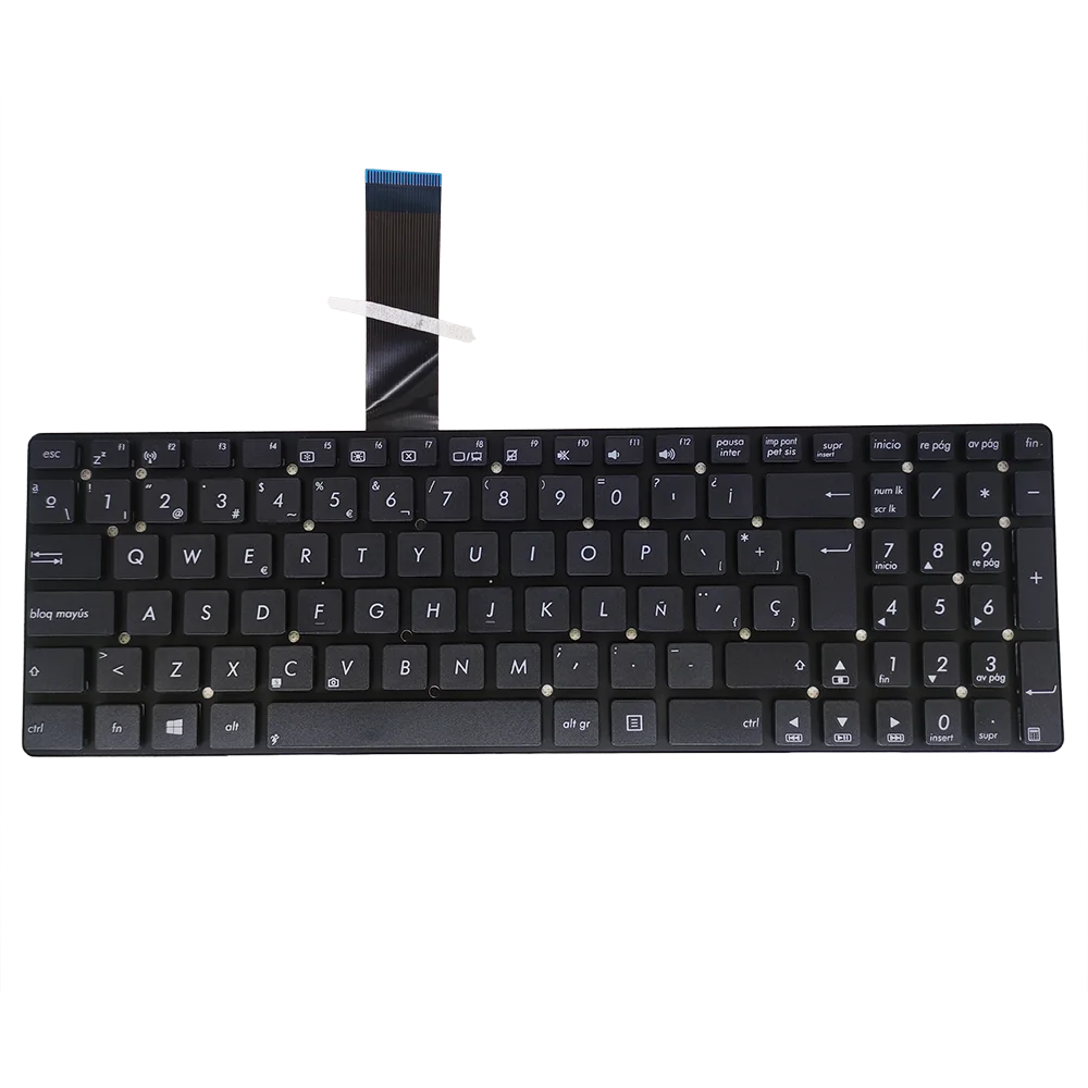 Imagem -04 - Turquia Tcheco Teclado para Notebook Russo Asus S56ca S56cm A55vm A55 vd K55 K55vm R752ld X751lx X751la X751md F751 Nsk-ugs0t