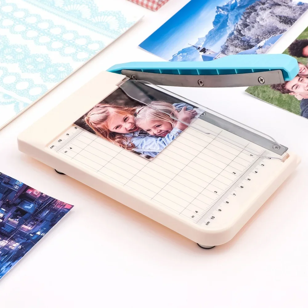 

9"/6" Cut Length Guillotine Cutter Guillotine Paper Trimmer for Paper Crafts Photos precision Cuts With The Guillotine Paper Tr