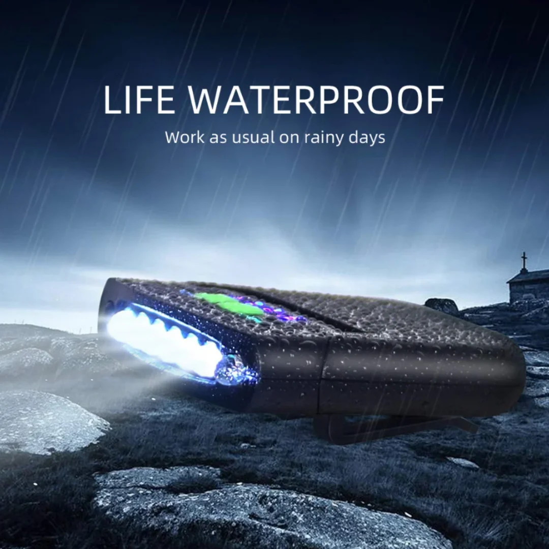 

Super Bright Flashlight Torch Fishing Camping USB Rechargeable Head Lamp LED Sensor Headlamp Clip On Cap Hat Night Lights