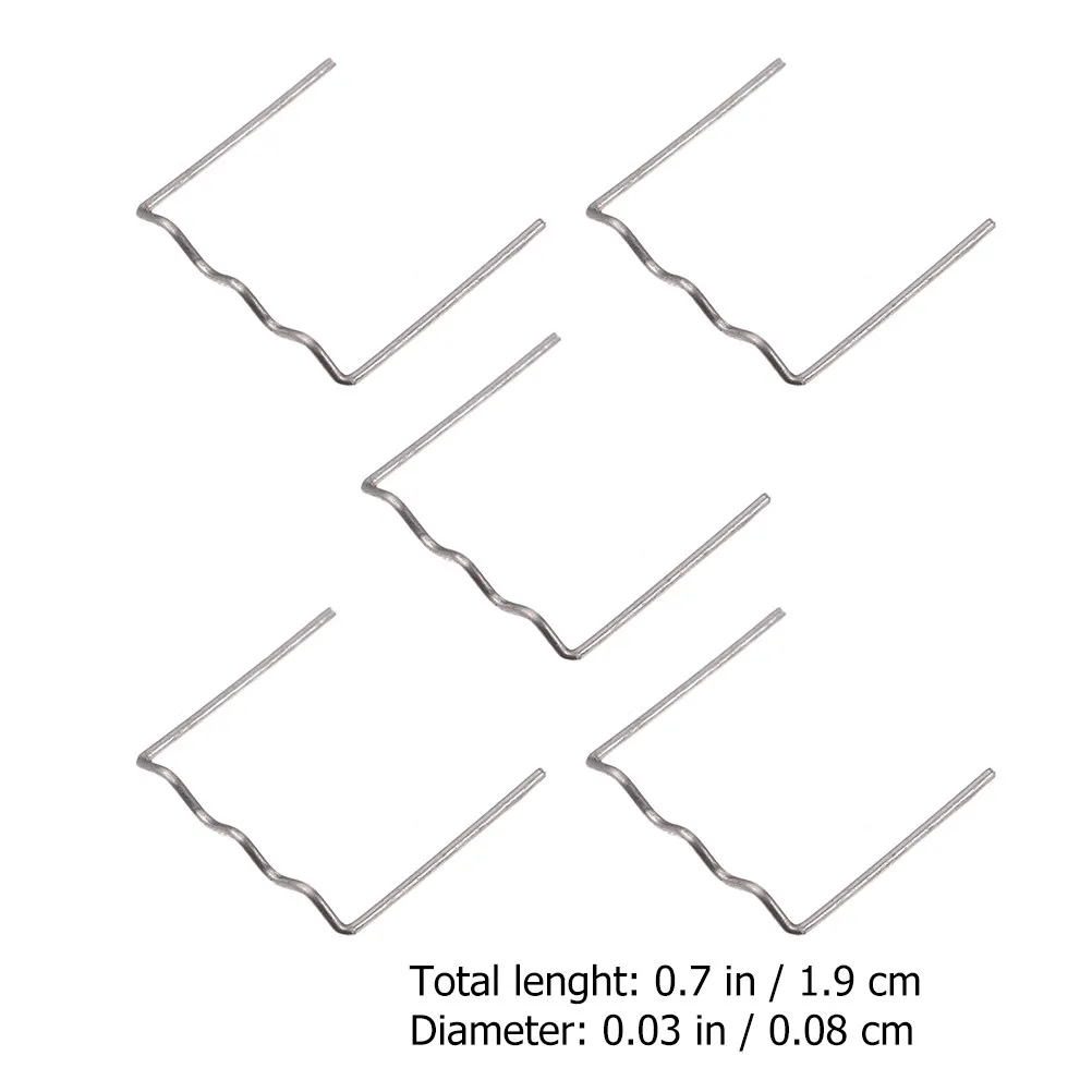 1000Pcs Car Bumper Welding Rods High Quality ABS PVC Nylon Plastic Repair Hot Staples for Auto Bumper Dashboard Lamp Holder