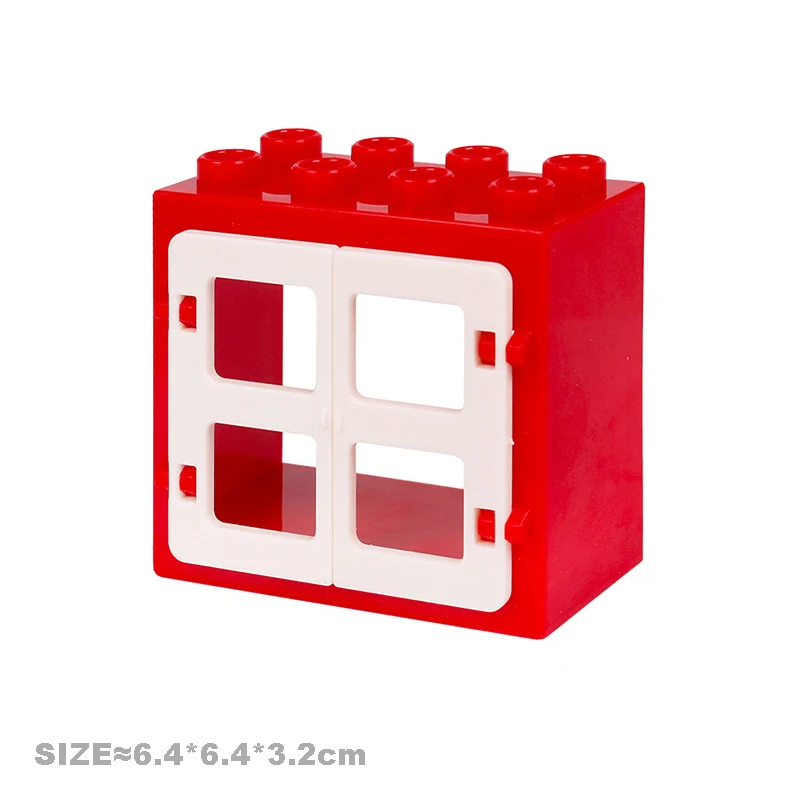 Lot de 108 grandes briques de construction, en 6 couleurs et 2 tailles, compatibles avec Duplo et toutes les grandes marques, jouet idéal pour les enfants à partir de 3 ans Lot de 108 grandes briques de construction, en 6 couleurs et 2 tailles, compatibles avec Duplo et toutes les grandes marques, jouet idéal pour les enfants à partir de 3 ans