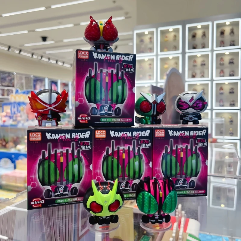 

Горячая подлинная мини-фигурка Kamen Rider серии, слепая коробка-сюрприз, высокое качество, украшение для рабочего стола, коллекция игрушек, подарки