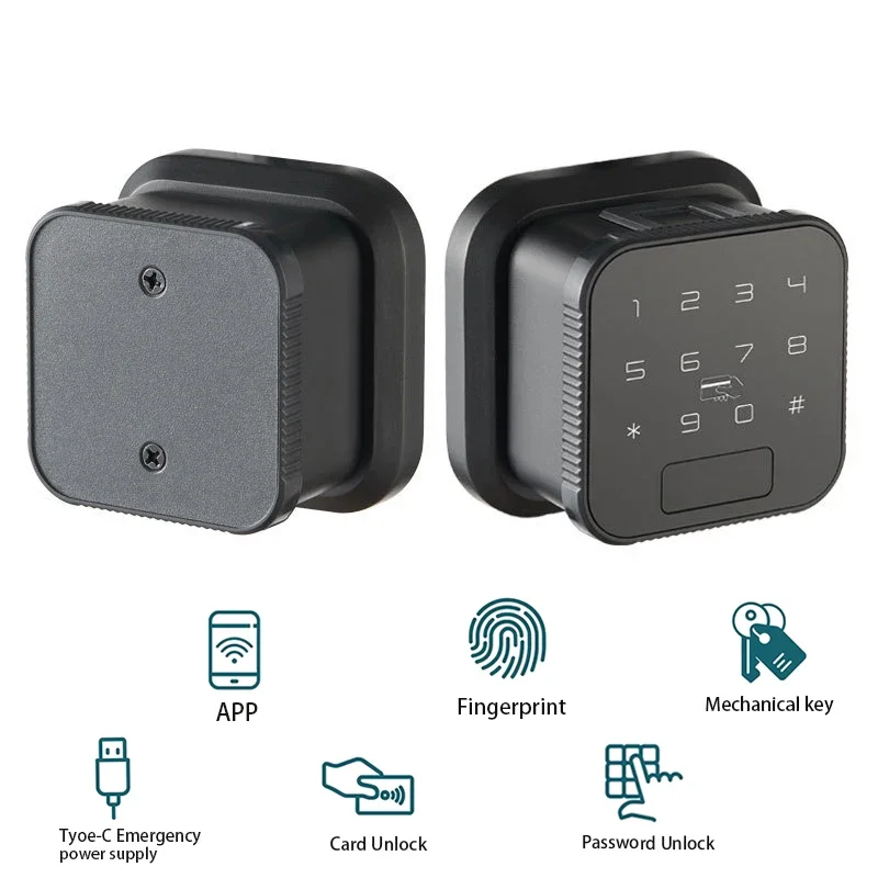 Fingerprint Door Knob Smart  Locks For Front Door TTlock Bluetooth Family Multifunction Tuya App Digital Door Lock