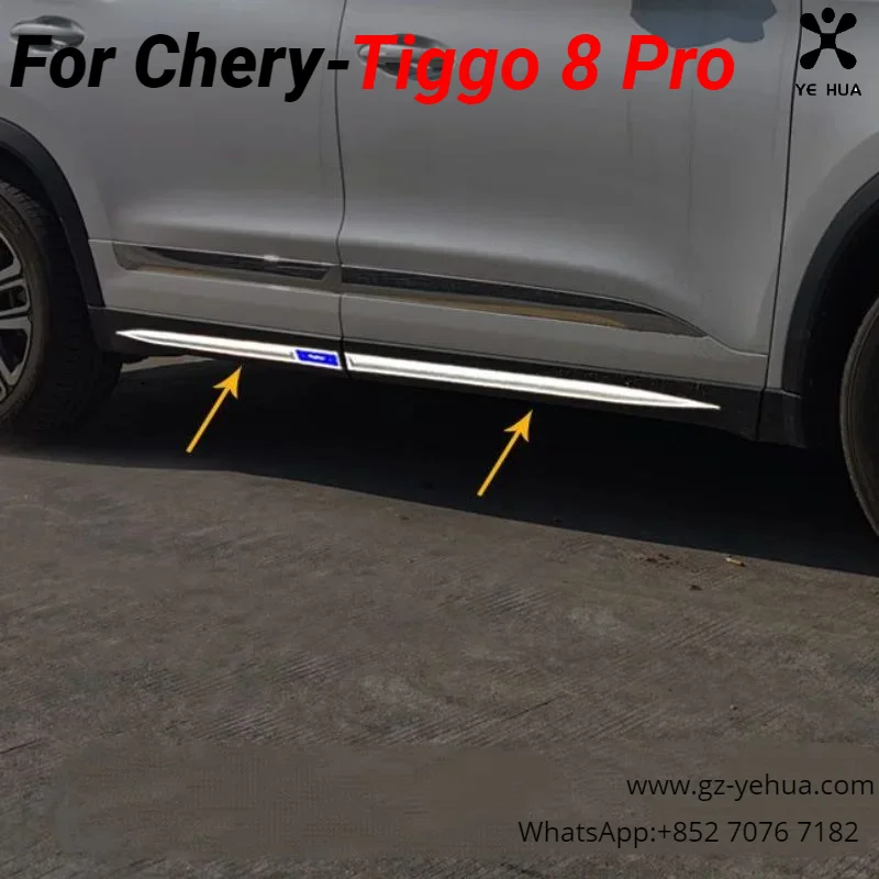 Voor Chery Tiggo 8 Pro 2021 2023 Carrosserie Decoratieve Strip Deur Rand Decoratieve Auto 'S Onderdelen Refit Producten Accesoria Para Auto