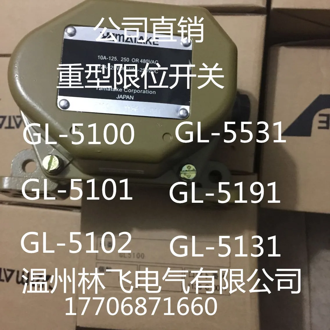

Heavy duty limit switch GL5100