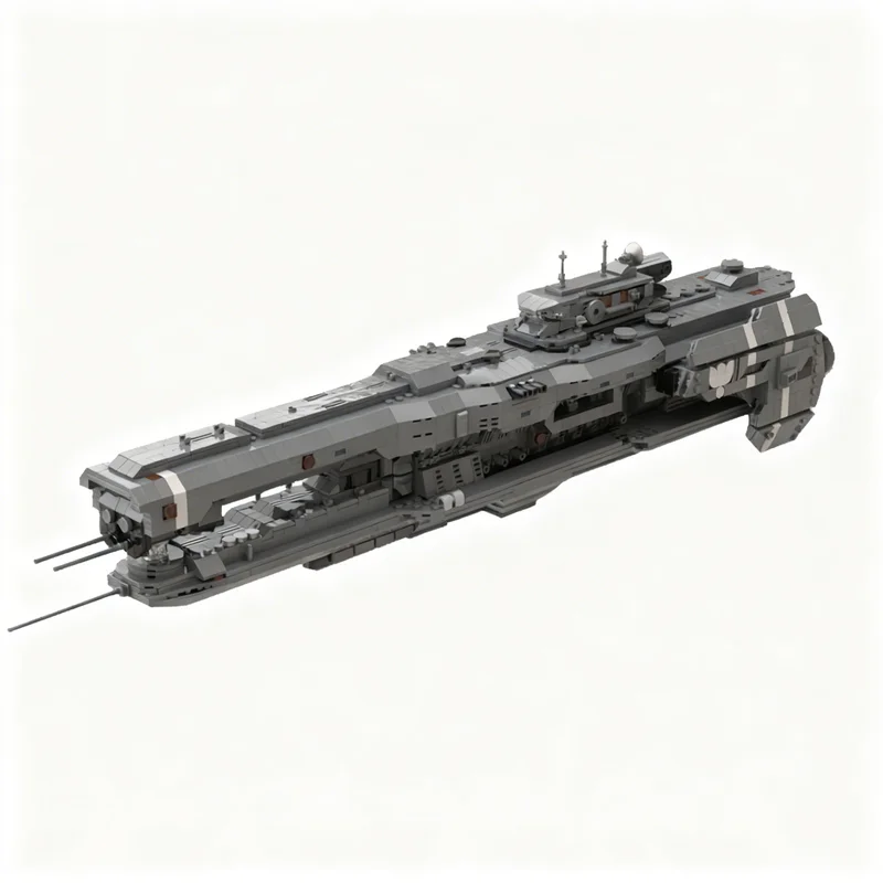 2860pcs MOC Space Strident-class Heavy Frigate - UNSC Dauntless Model Toys Building Blocks Architecture Christmas Gift DIY 3D