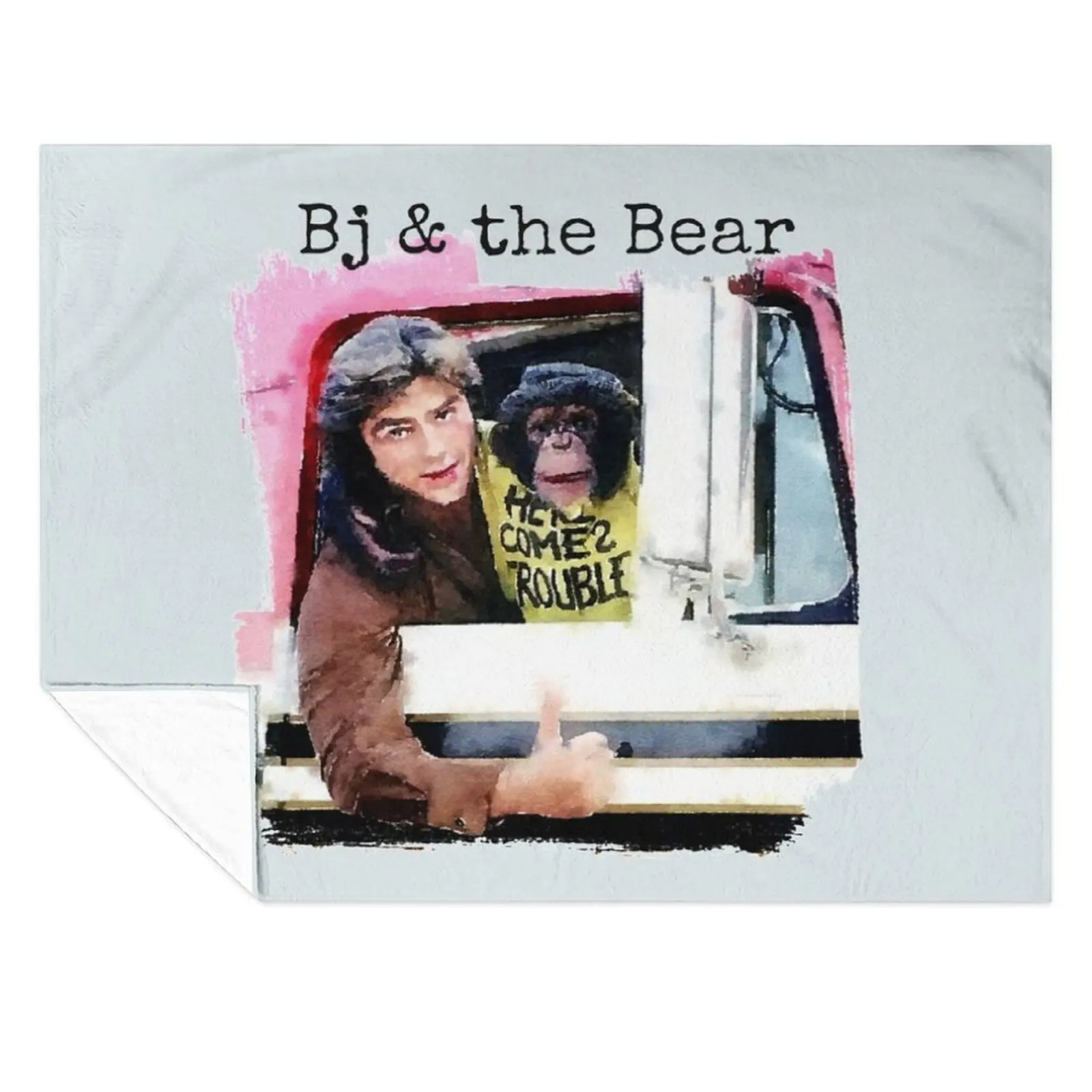 

BJ and the Bear Throw Blanket cosplay anime Hairy for sofa Blankets For Bed Blankets