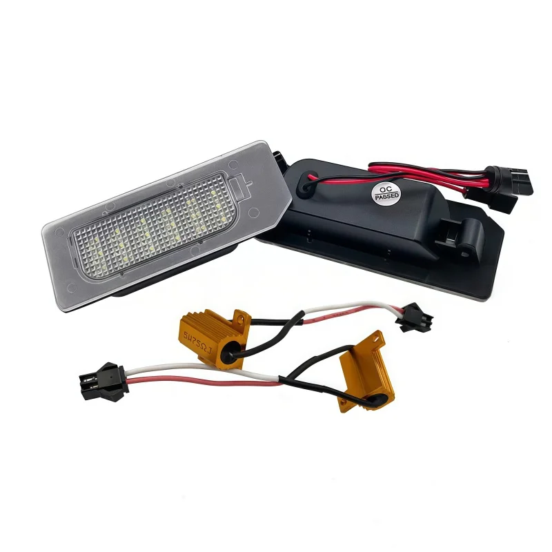 2pcs Car Plate Light Lamp LED Car Luces Assembly New for Mitsubishi Outlander Sport ASX RVR 2011 2012 2013-2020 Number Lamps