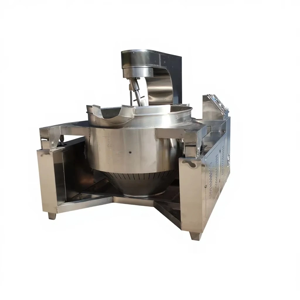 100L 200L 300L 400L 500L  Automatic Stir Electromagnetic Electric Gas Steam Planetary Stir-fry Cooker Industrial Boiling Pot