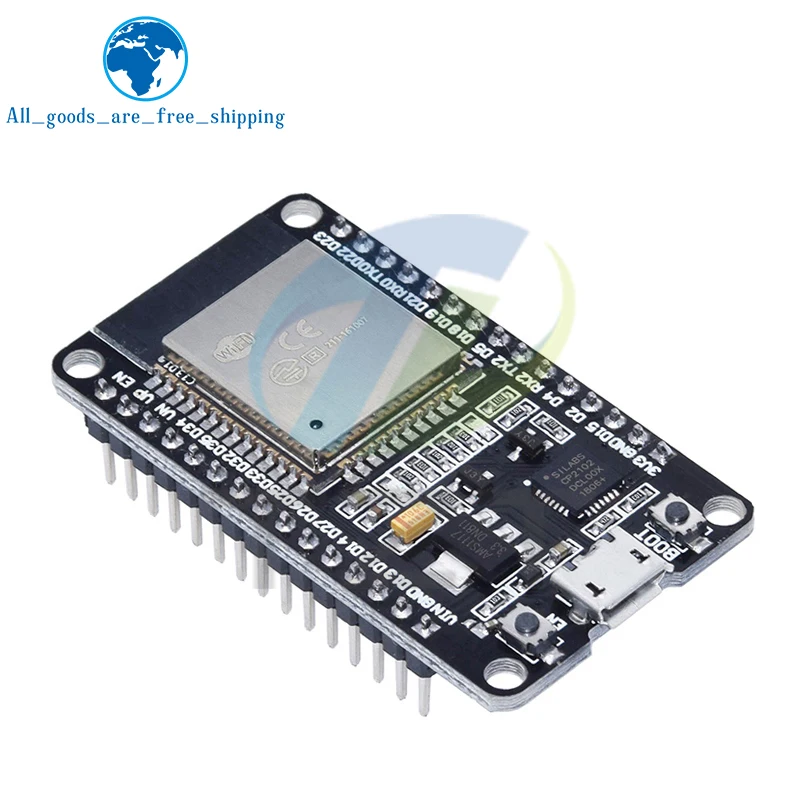 TZT ESP32 Development Board WiFi+Bluetooth Ultra-Low Power Consumption Dual Core ESP-32S ESP32-WROOM-32D ESP32-WROOM-32U ESP 32