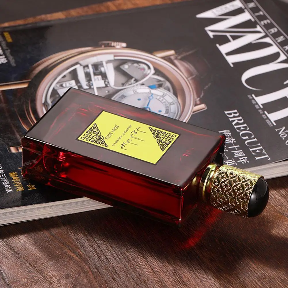 100ml marca masculina perfume almíscar spray flertando feromônio floral árabe de longa duração oceano fresco luz fragrância tendência cavalheiro