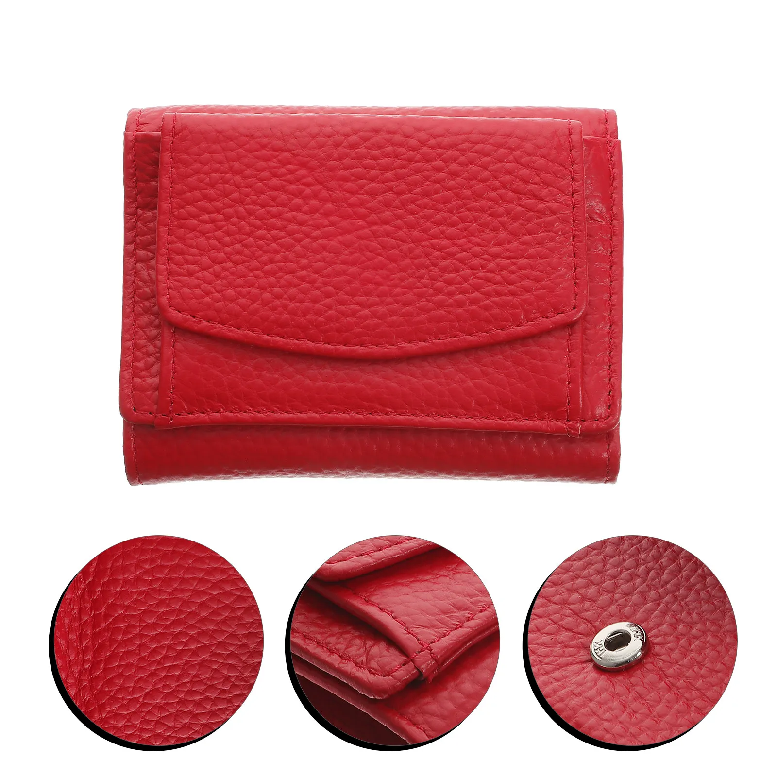 Small Wallet for Women Rfid Blocking Mini 3 Fold Wallet Credit Card Holder Portable Pouch Slim Card Organizer Mini for Women