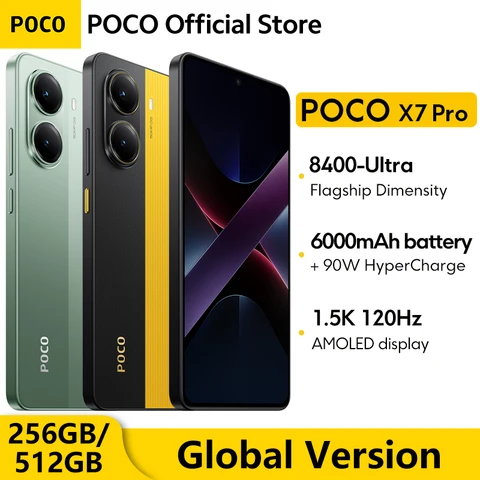 Смартфон Poco X7 Pro 8/256ГБ, 12/512ГБ - глобальная версия — фото модели