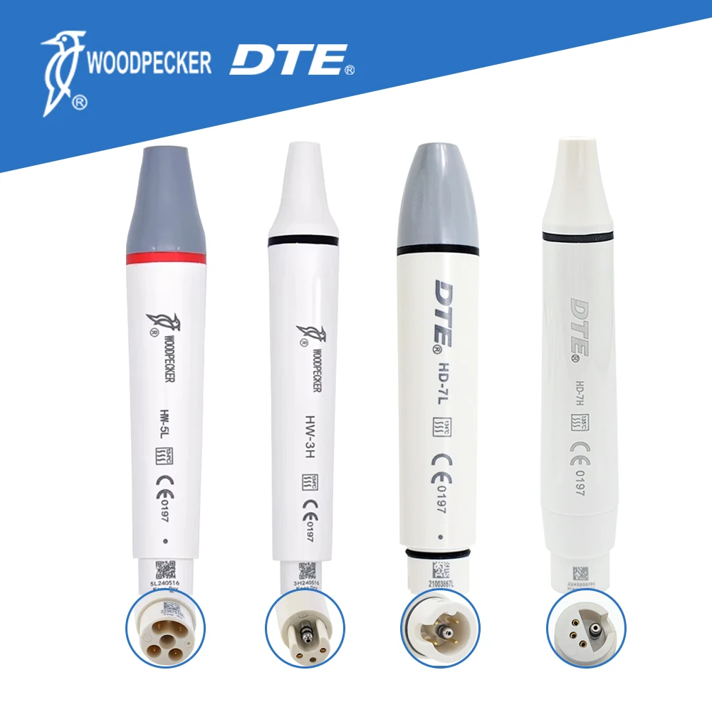 

Woodpecker DTE Dental Ultrasonic Scaler Handpiece HW-3H HW-5L HD-7H HD-7L Fit for USD EMS NSK DTE SATELEC