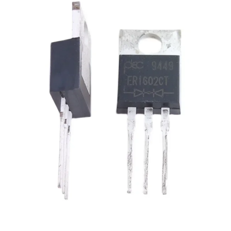 20PCS/LOT ER1602CT 16A200V Quick recovery diode brand new imported replaceable MUR1602CT TO-220