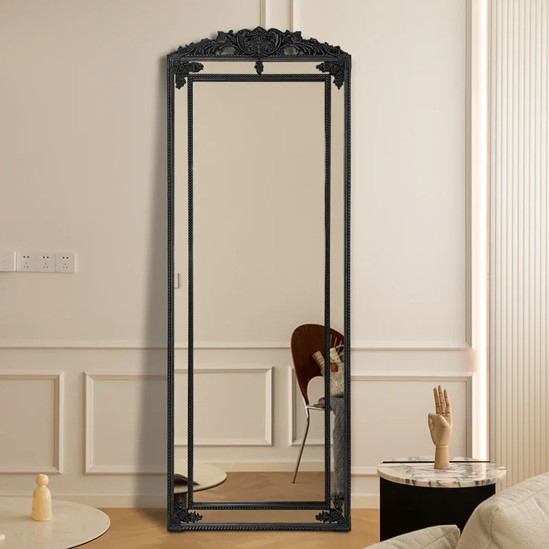 Nordic Universal Mirror Luxury Designer Girls Gothic Living Room Mirrors Bedroom Full Body Aesthetic Espejos De Piso Room Decor