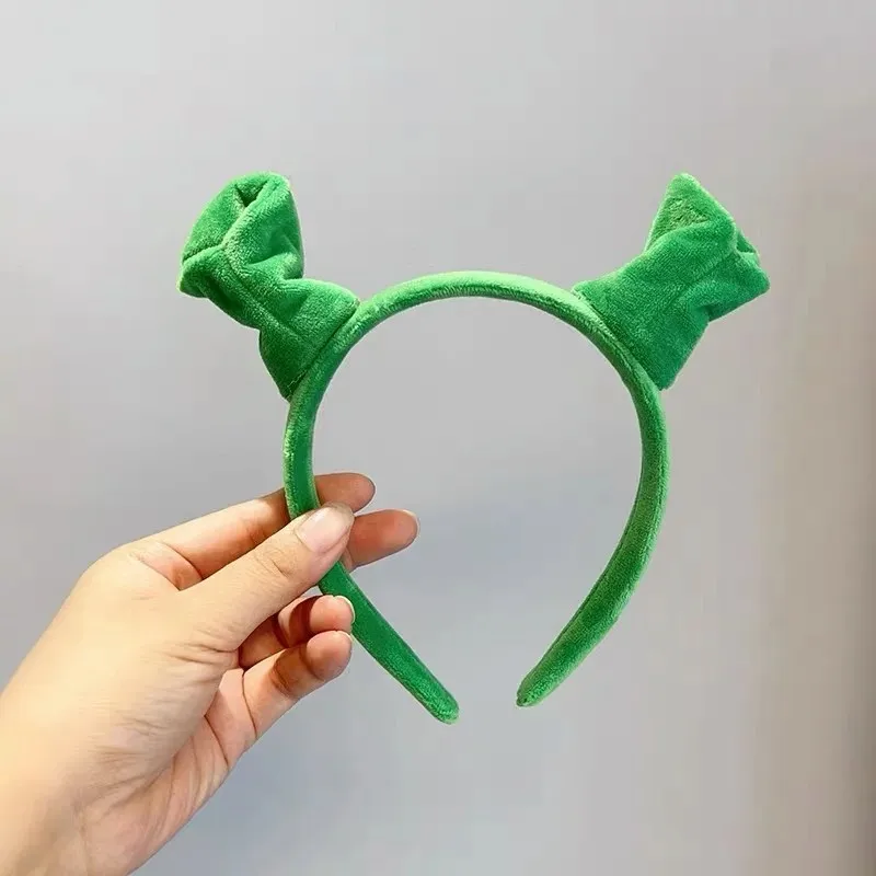 Creative Cute Shrek Hairband Women's New Style Cartoon Headwear Photography Props Super Adorable Hair Clip Funny Headband