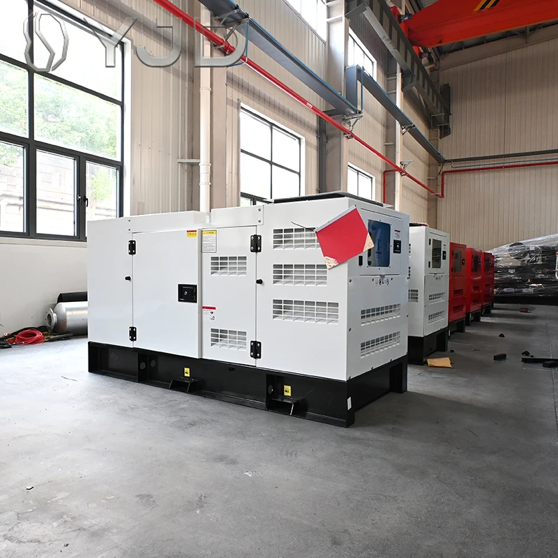 25KW 25KVA ISZU engine single phase silent canopy power plant diesel generator set