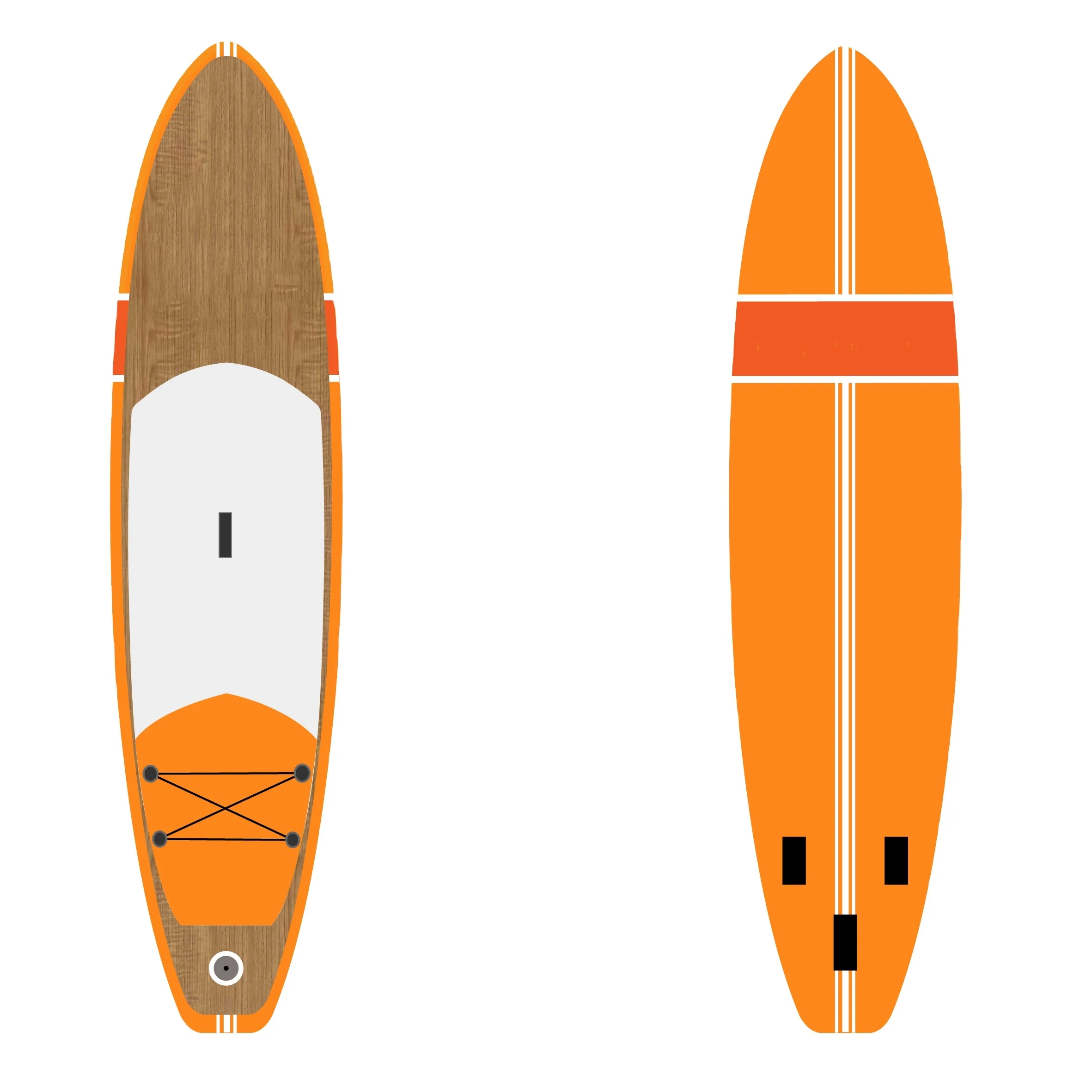 Hot Inflatable Stand Up SUP Paddle Board For A Trip On The Water