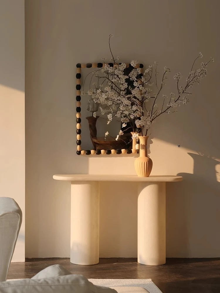 

Wabi Sanfeng Xuanguantai B & B Clothing Store Decorative Cabinet Light Luxury Aisle Modern Minimalist Living Room Bar Table