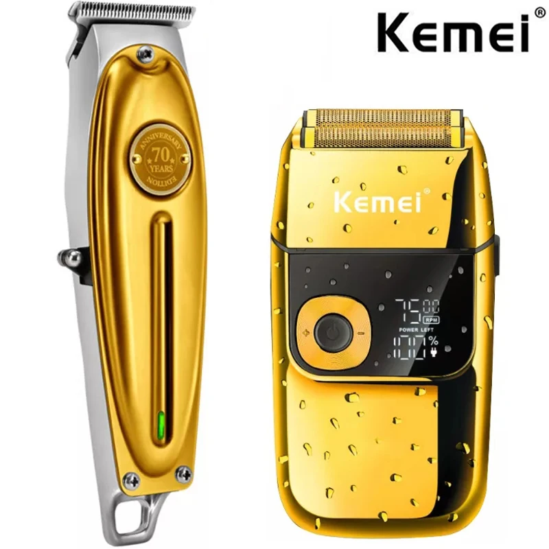 

Kemei KM-1949 Full Metal Professional Electric Hair Clipper Men's Beard Trimmer Hair Clipper Cutting Machine