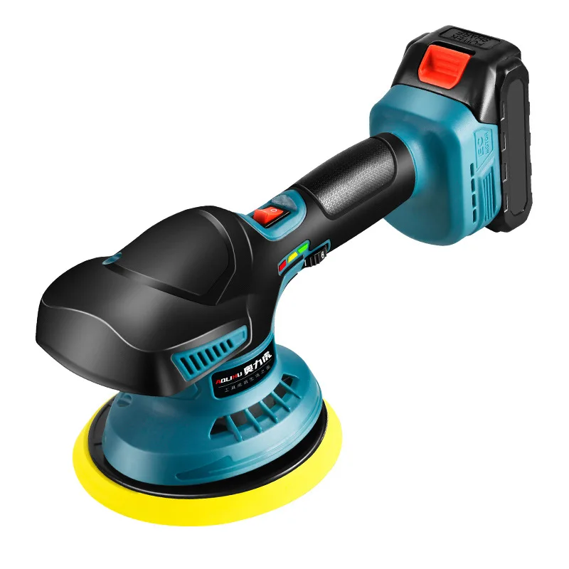 Máquina pulidora de batería de litio sin escobillas, máquina de encerado inalámbrica multifunción recargable, eliminación de óxido eléctrica, molienda p