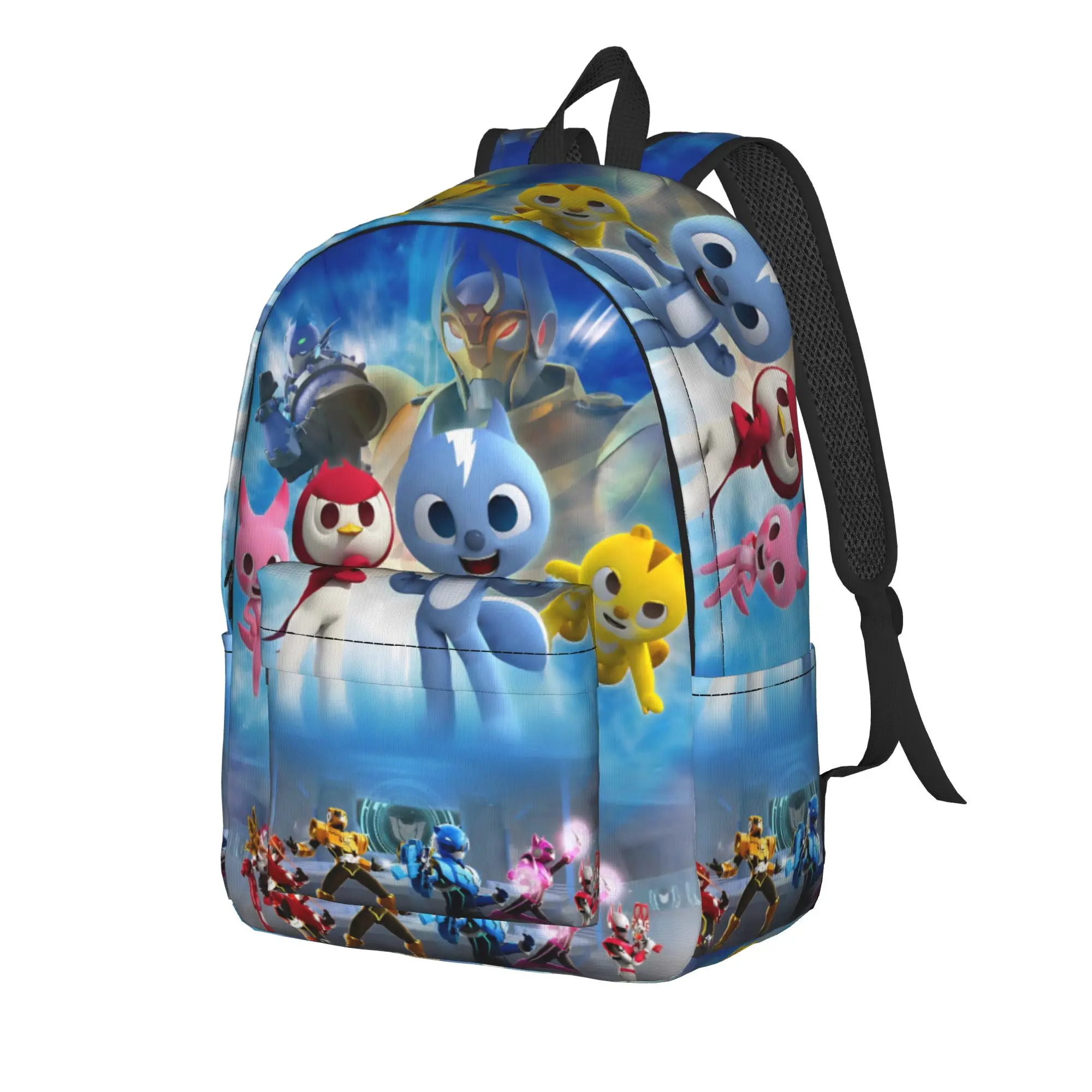 Mini Force Cartoon Volt Sammy Lucy Max Teenage Backpack Durable High School Work Daypack Men Women Laptop Computer Canvas Bags