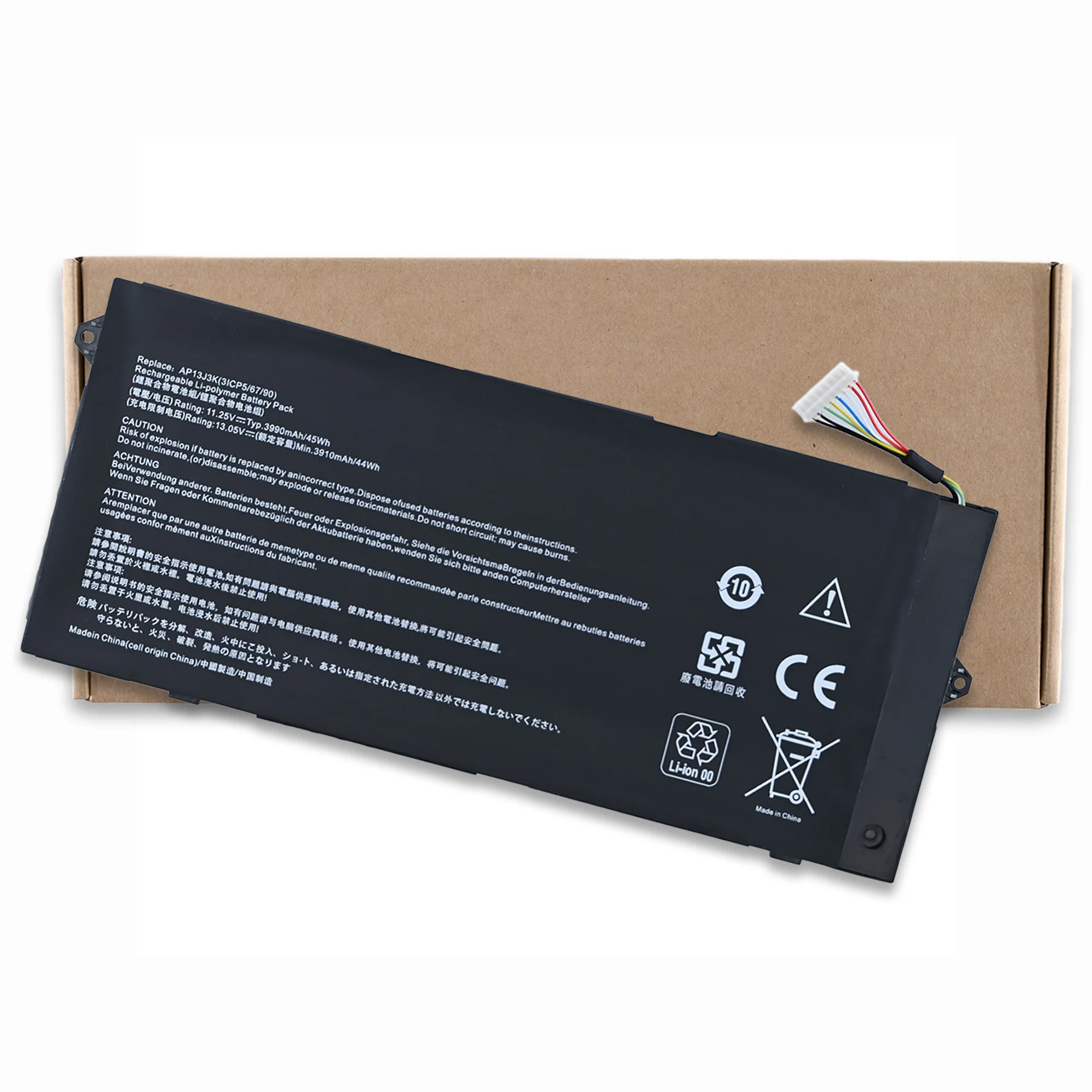 LOLG NEW Laptop Battery AP13J3K AP13J4K For Acer Chromebook C720 C720P 11 C740 11 C740-C3DY 11 C740-C4PE 14 CB3-431 KT00304001