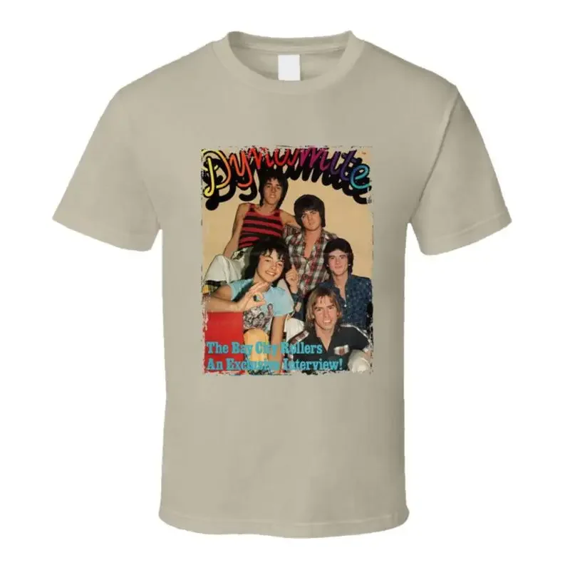 Bay City Rollers Dynamite Cover T Shirt