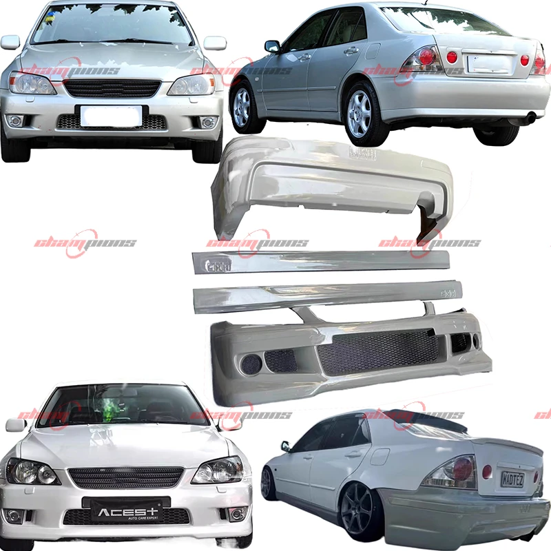 

HKS-type Front and Rear Bumper Body Kits for Lexus IS200 Accurately Matched to Reinforced ABS Material, for Vehicle Upgrades