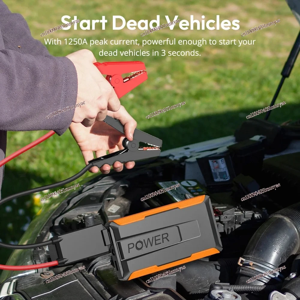 7200mAh سيارة الانتقال كاتب قوة البنك 1250A بطارية محمولة الداعم شاحن بدء جهاز 12 فولت بطارية السيارة الداعم