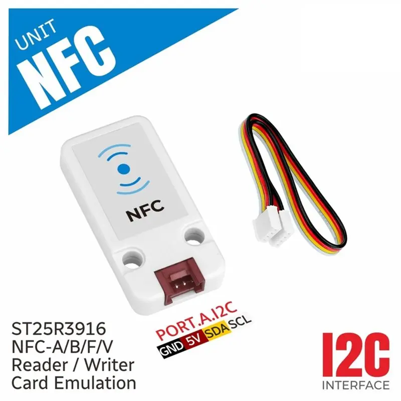 B27B M5 Unit For Access Control System RFID Reader 13.56Mhz ST25R3916 Chip Smart Card Emulator