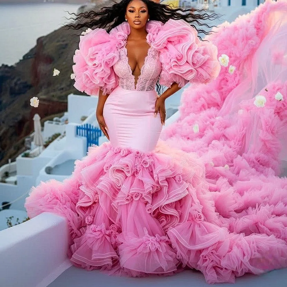 Pink Tulle Party Dr… - image