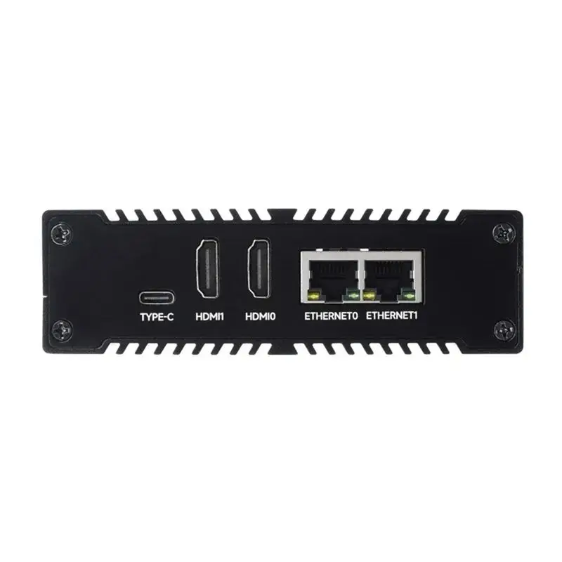 AY14 -For Raspberry Pi CM4 NAS Mini Computer Multi-Functional Dual-Channel NVME Slots Supports Nano-Slm Card/4G Module