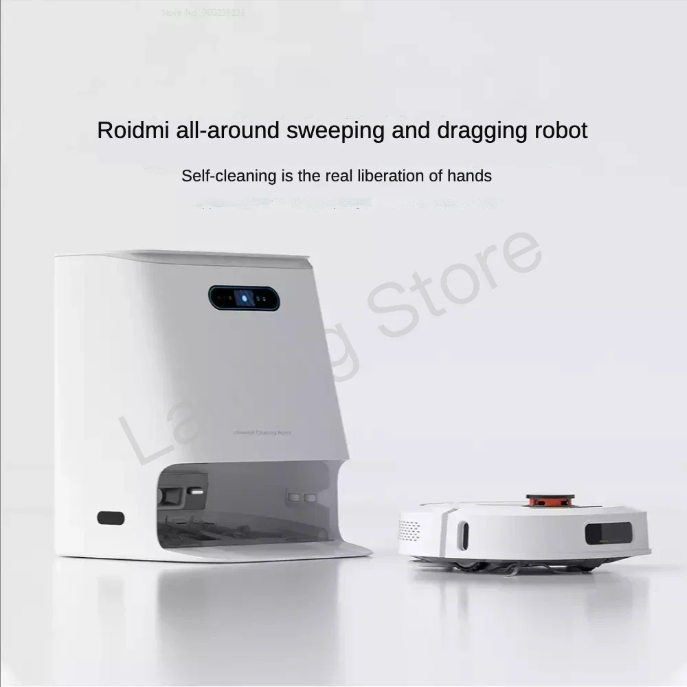 Roidmi Eva 2023 Vacuum Cleaner Robot Cleaning Mopping Self-Cleaning Emptying Robot Mopping Sweeping Suction Type Russian Voice