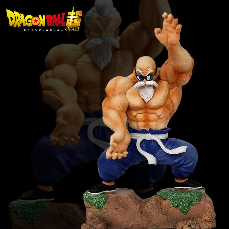 

Dragon Ball Аниме Фигурка Gk Muscle Strengthening Master Roshi ПВХ Модель Фигурка Украшение Модель Подарок на день рождения для мальчика